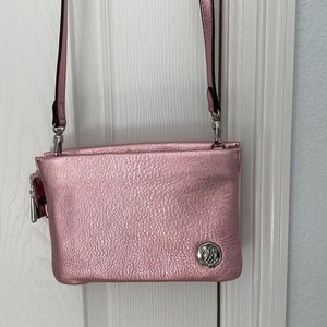 Vince Camuto Cami crossbody in metallic pink
